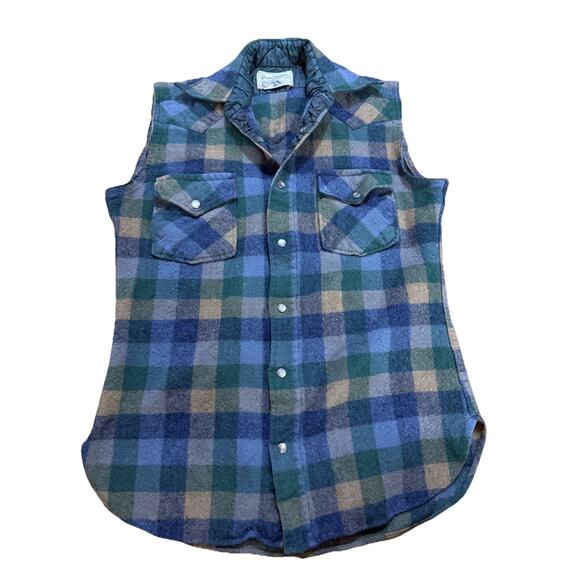 Vintage PENDLETON Women’s Western Wear Wool Vest Size Medium